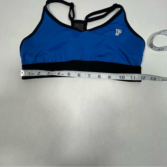 2 for$15 PINK Victoria's Secret Blue and Black Sports Bra - Picture 6 of 8